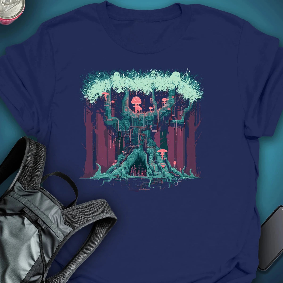 Ghostwood graphic T-shirt – Festival clothing by Triptees