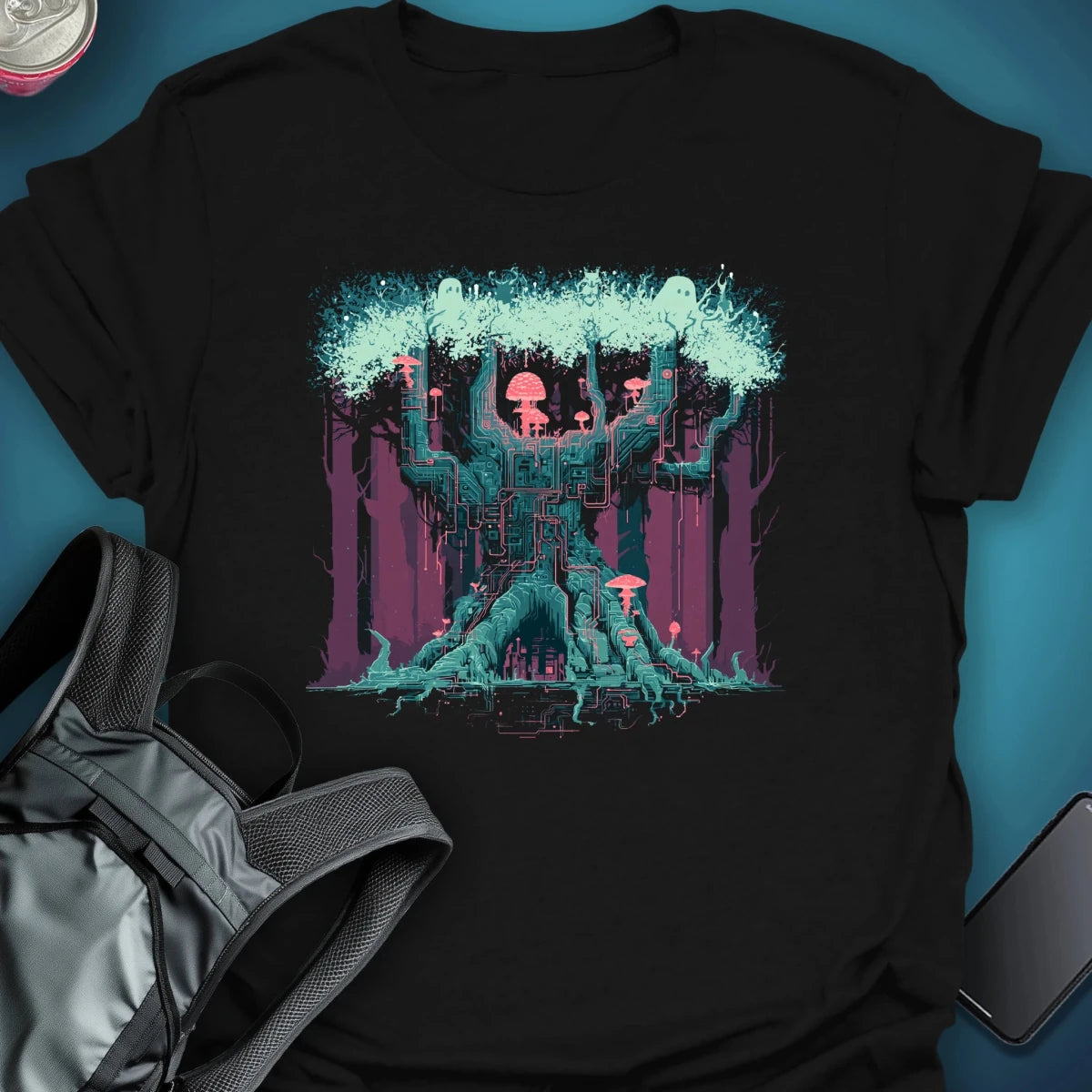 Ghostwood graphic T-shirt – Festival clothing by Triptees
