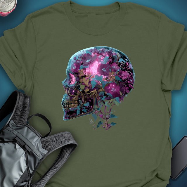 Glass Bloom graphic T-shirt – Festival clothing by Triptees