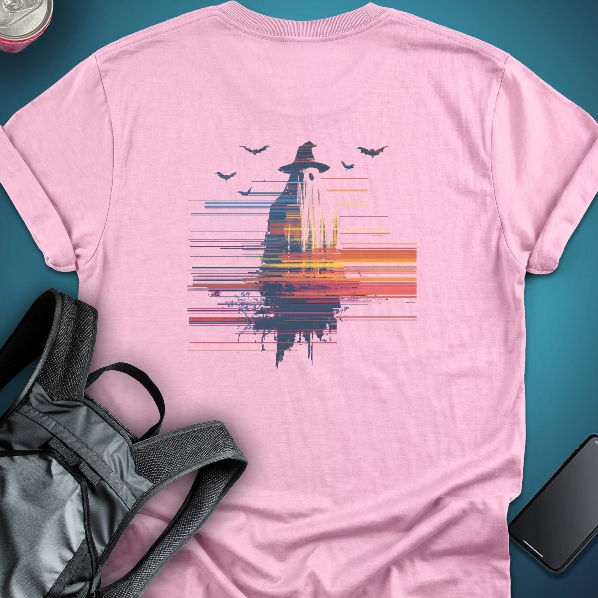 Glitch Witch Graphic T-Shirt graphic T-shirt – Festival clothing by Triptees