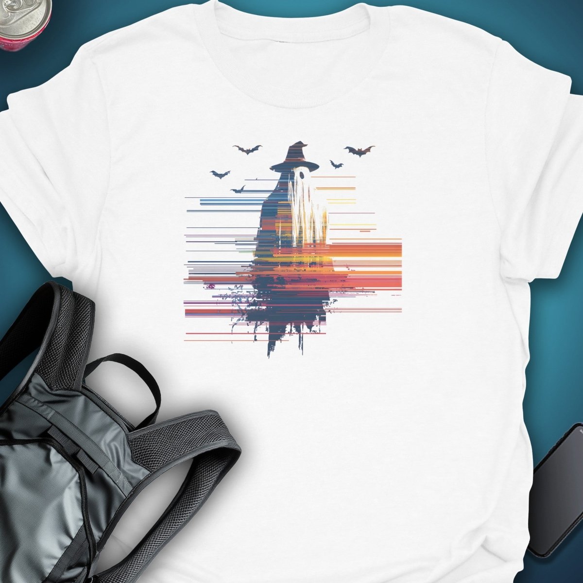Glitch Witch Graphic T-Shirt graphic T-shirt – Festival clothing by Triptees