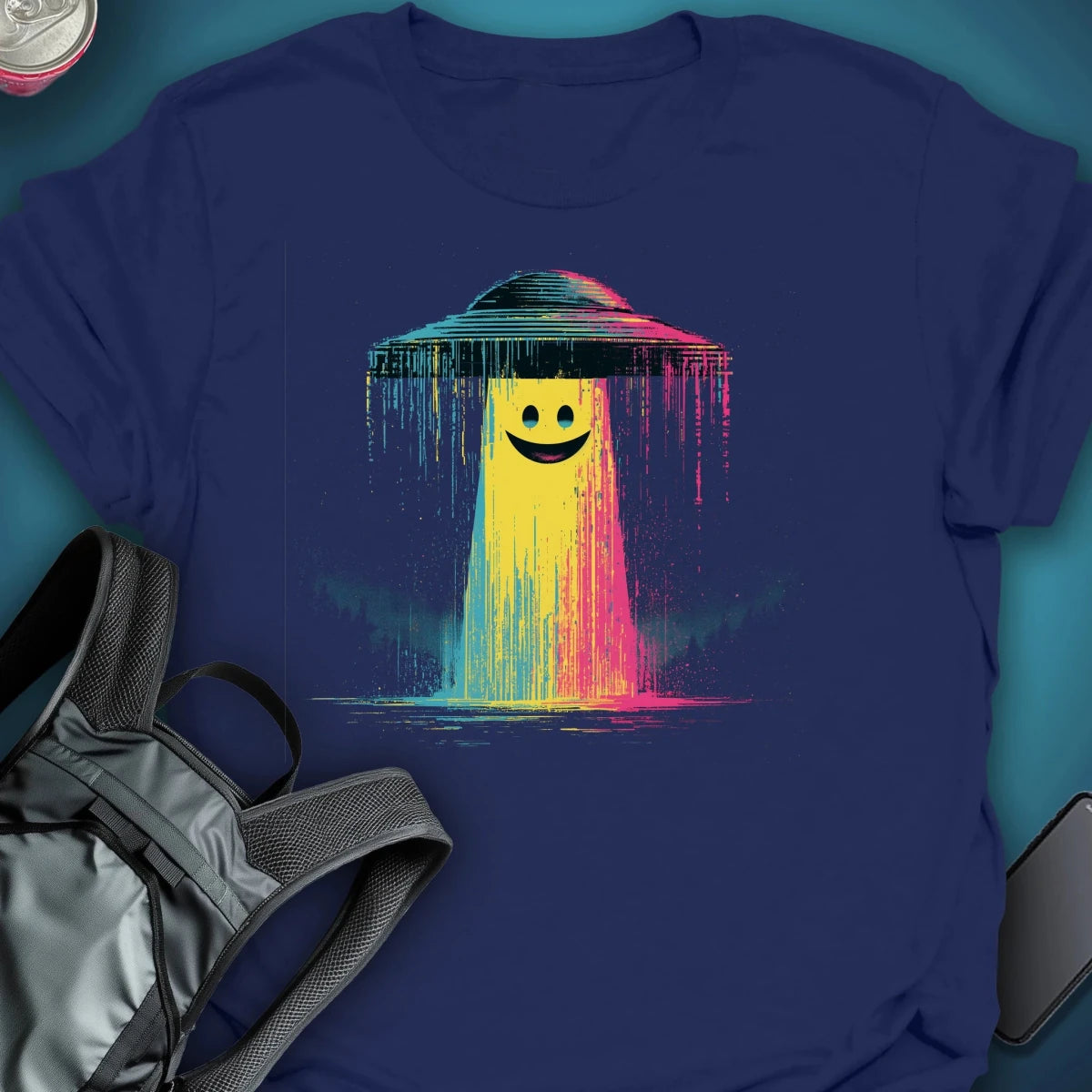 Happy Landing graphic T-shirt – Festival clothing by Triptees