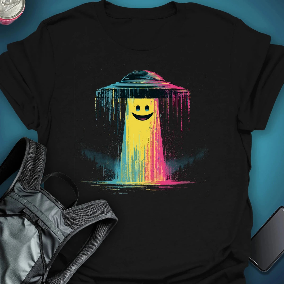 Happy Landing graphic T-shirt – Festival clothing by Triptees