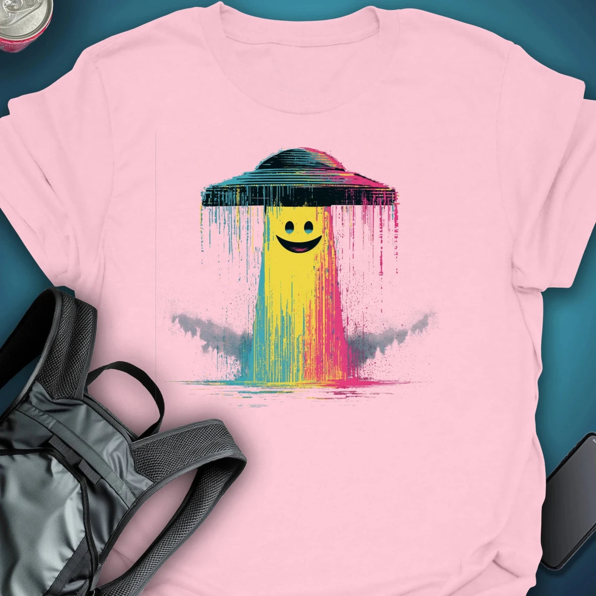 Happy Landing graphic T-shirt – Festival clothing by Triptees