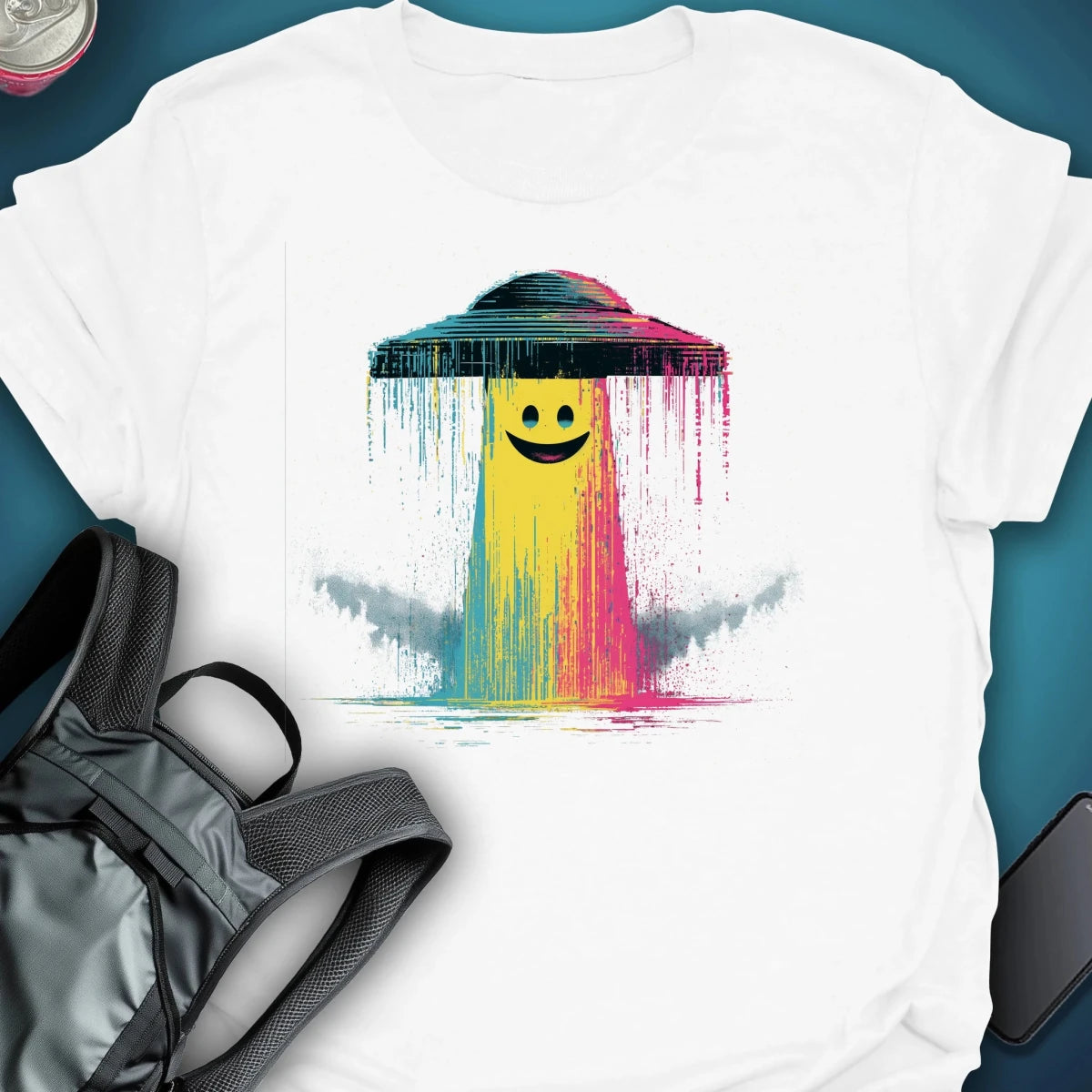 Happy Landing graphic T-shirt – Festival clothing by Triptees