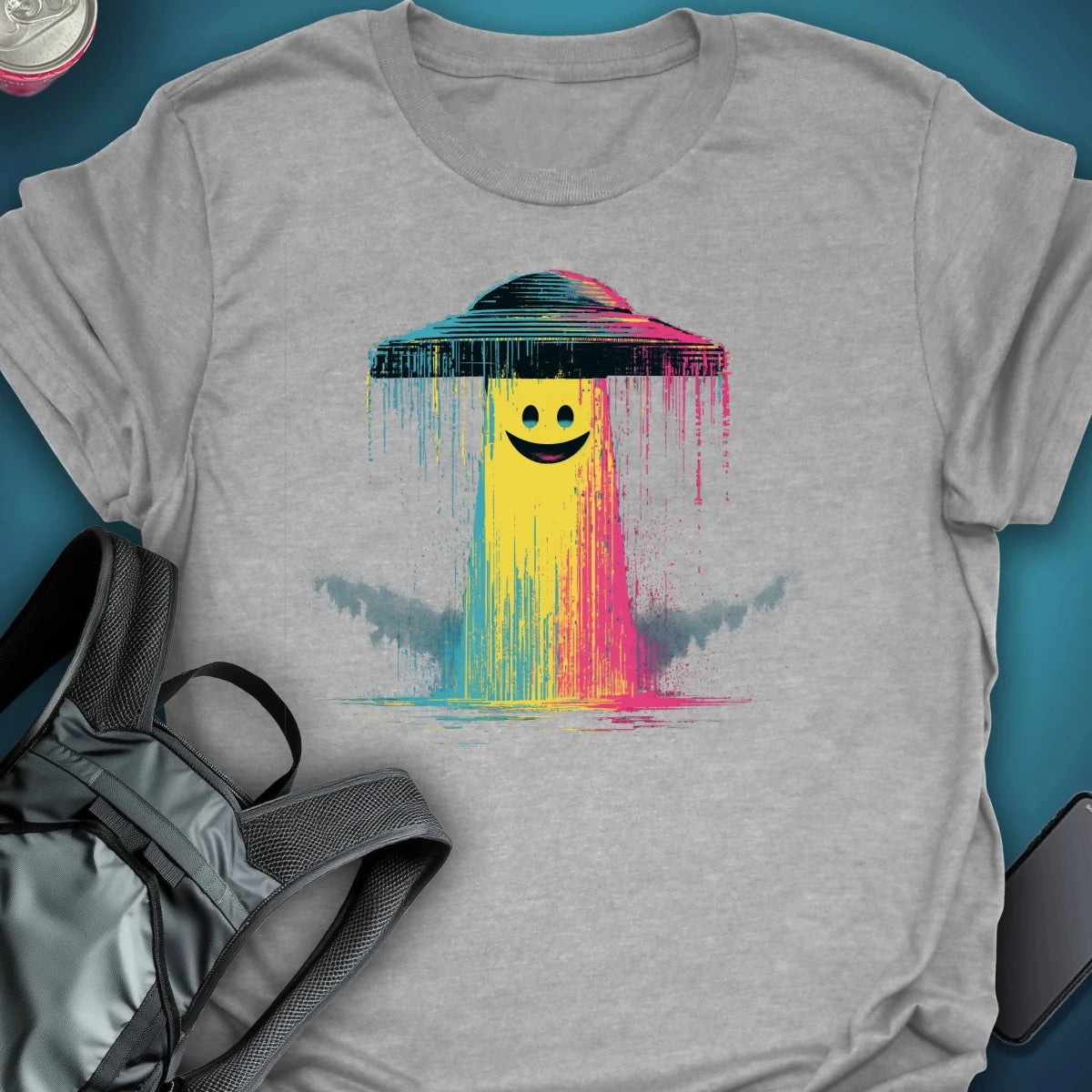 Happy Landing graphic T-shirt – Festival clothing by Triptees