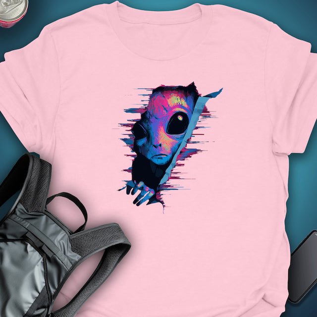 Hidden Visitor graphic T-shirt – Festival clothing by Triptees