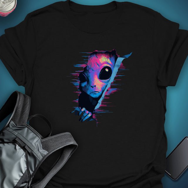 Hidden Visitor graphic T-shirt – Festival clothing by Triptees