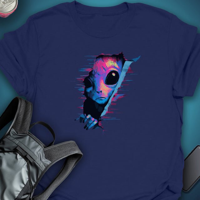 Hidden Visitor graphic T-shirt – Festival clothing by Triptees
