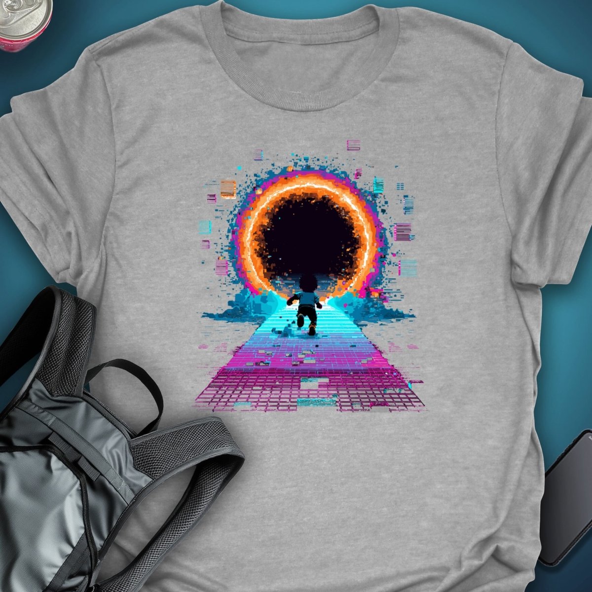 Into The Portal graphic T-shirt – Festival clothing by Triptees