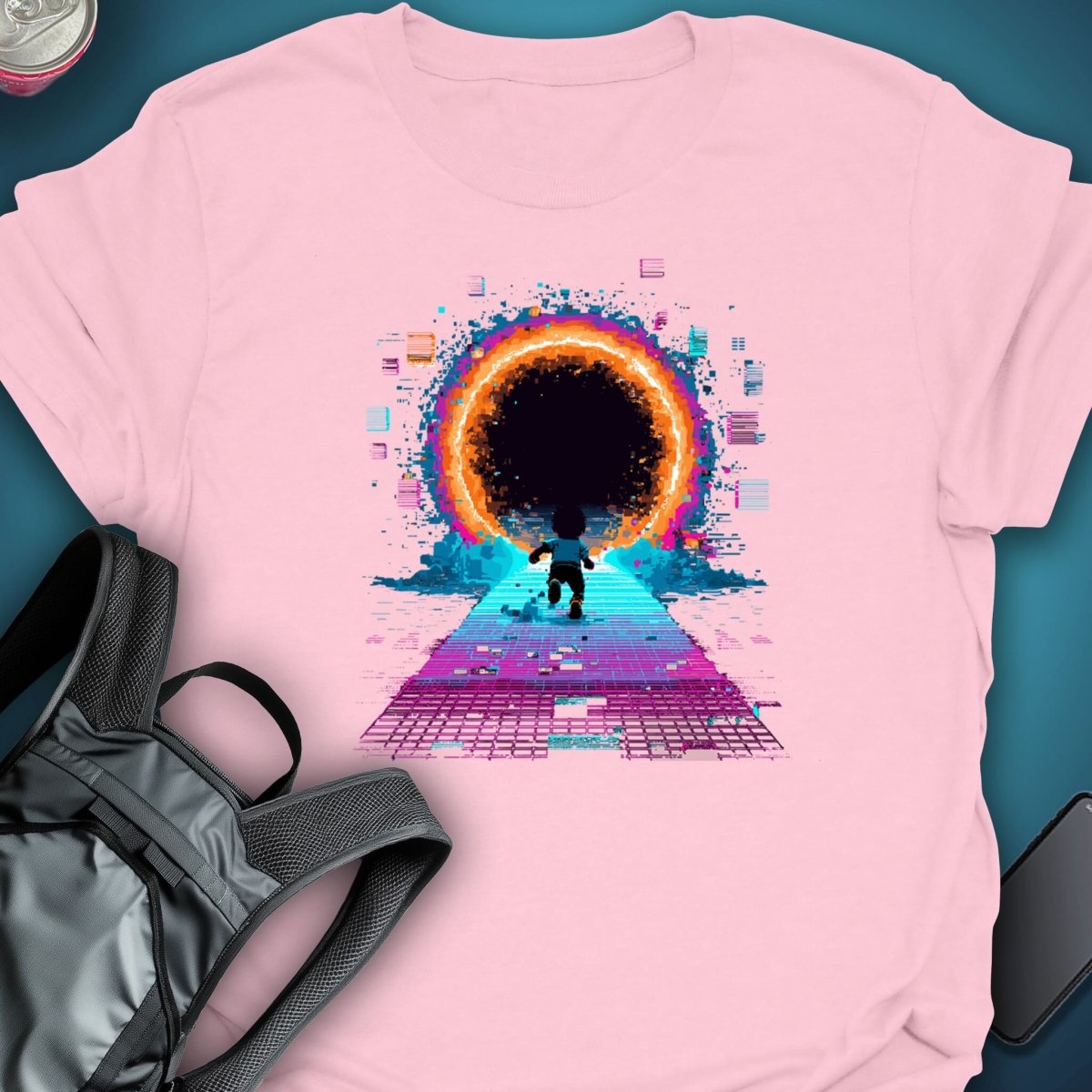 Into The Portal graphic T-shirt – Festival clothing by Triptees