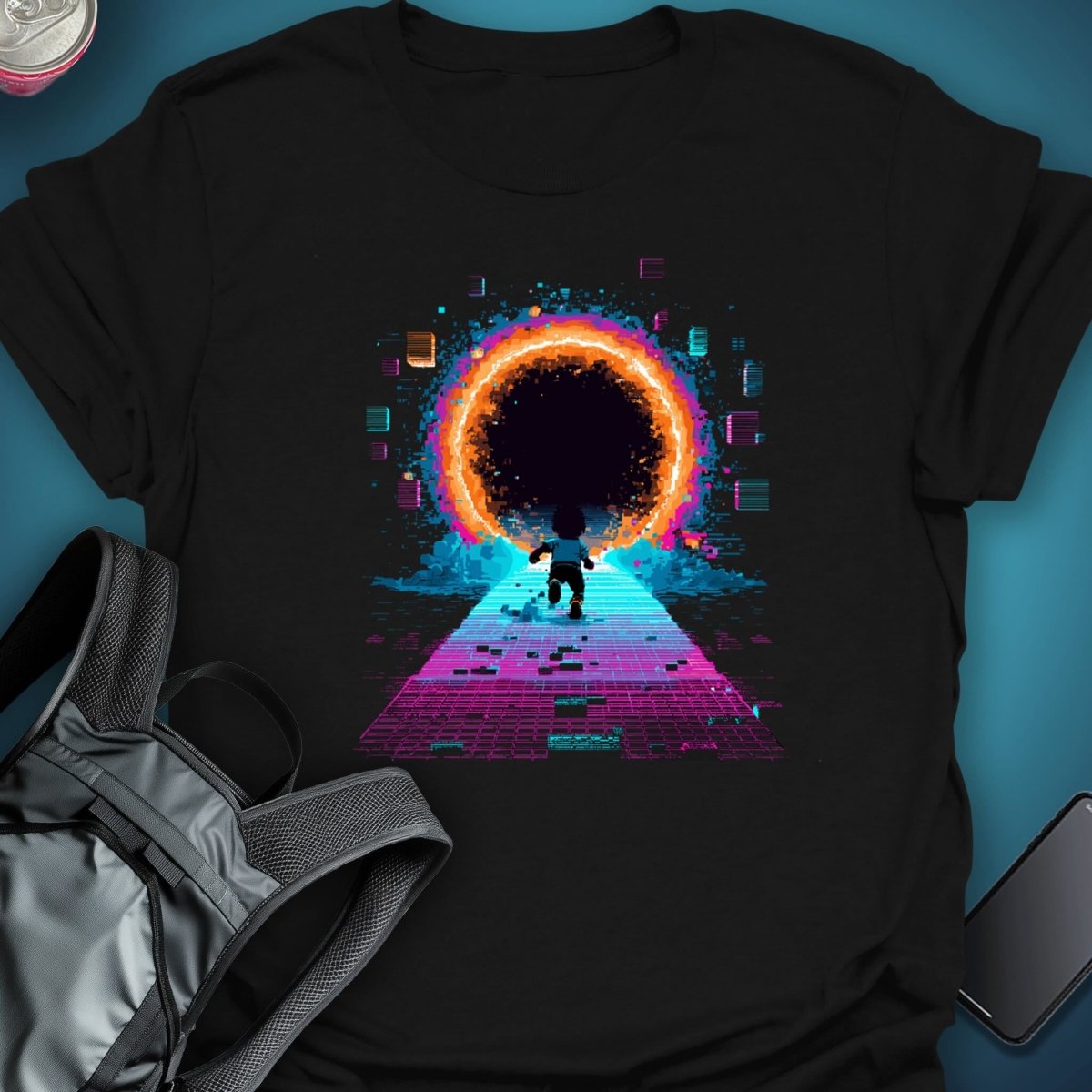 Into The Portal graphic T-shirt – Festival clothing by Triptees