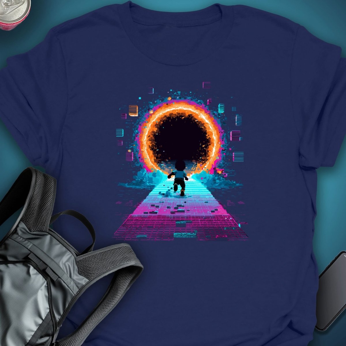 Into The Portal graphic T-shirt – Festival clothing by Triptees
