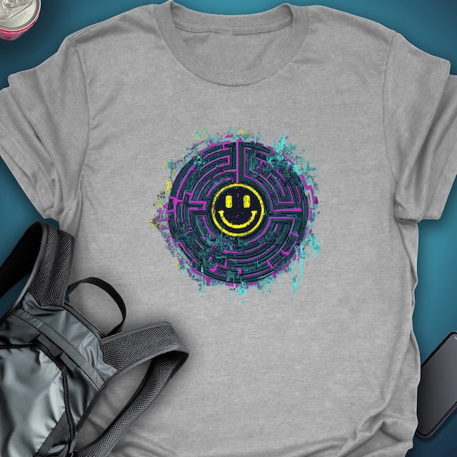 Maze Trip graphic T-shirt – Festival clothing by Triptees