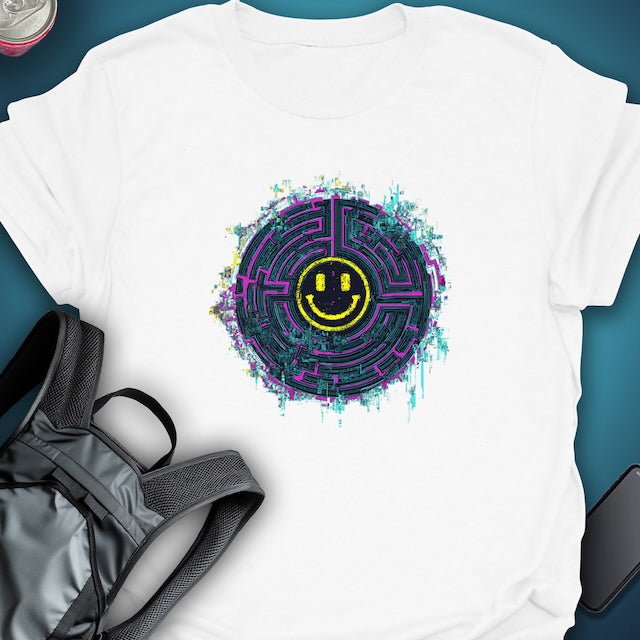 Maze Trip graphic T-shirt – Festival clothing by Triptees