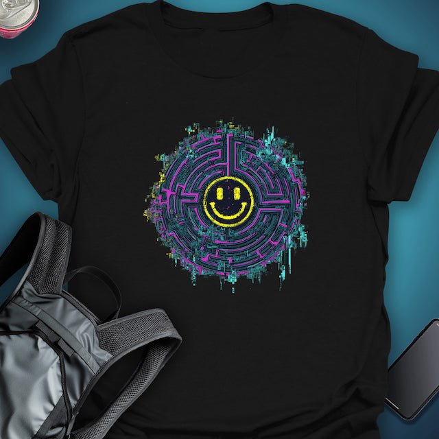 Maze Trip graphic T-shirt – Festival clothing by Triptees