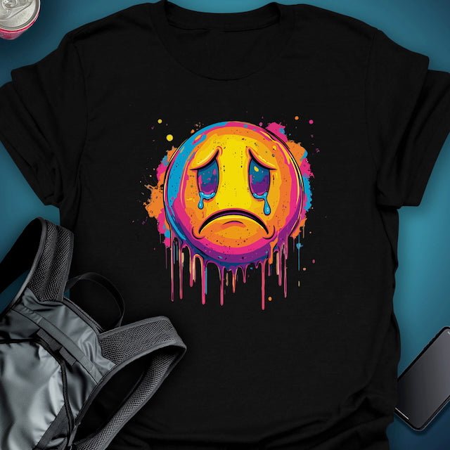 Meltdown Mood graphic T-shirt – Festival clothing by Triptees
