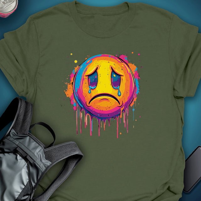 Meltdown Mood graphic T-shirt – Festival clothing by Triptees