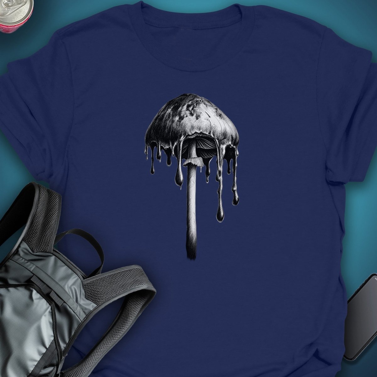 Melting Spore Graphic T-Shirt graphic T-shirt – Festival clothing by Triptees