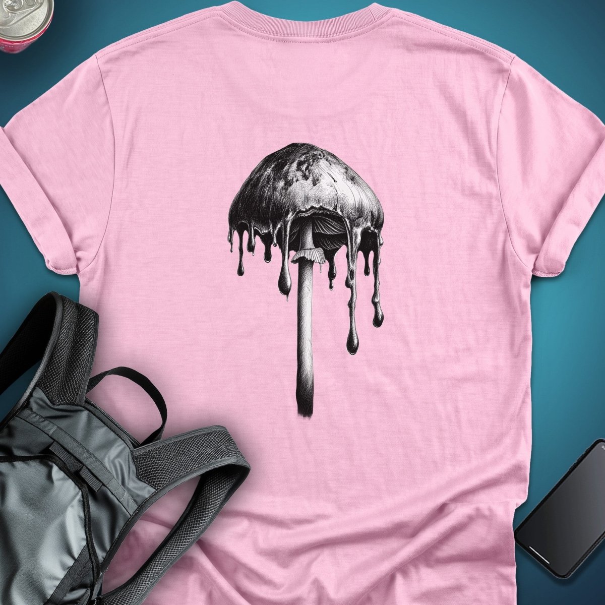 Melting Spore Graphic T-Shirt graphic T-shirt – Festival clothing by Triptees
