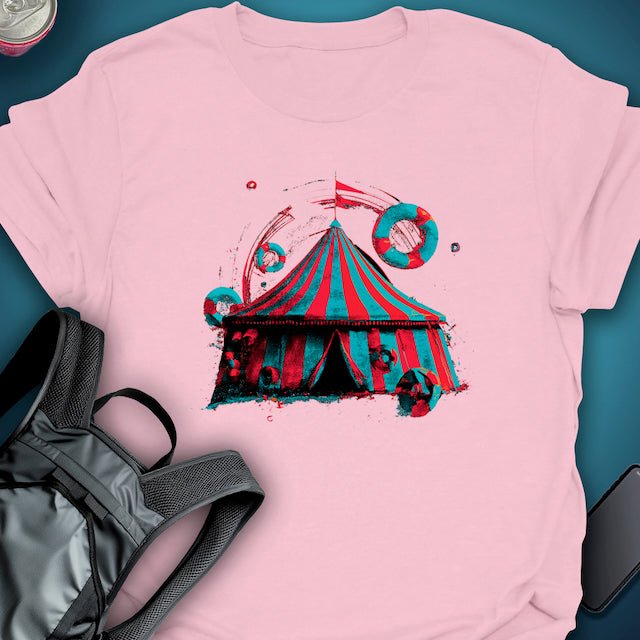 Midnight Big Top graphic T-shirt – Festival clothing by Triptees