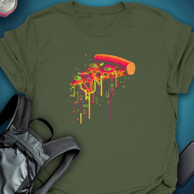 Midnight Slice graphic T-shirt – Festival clothing by Triptees