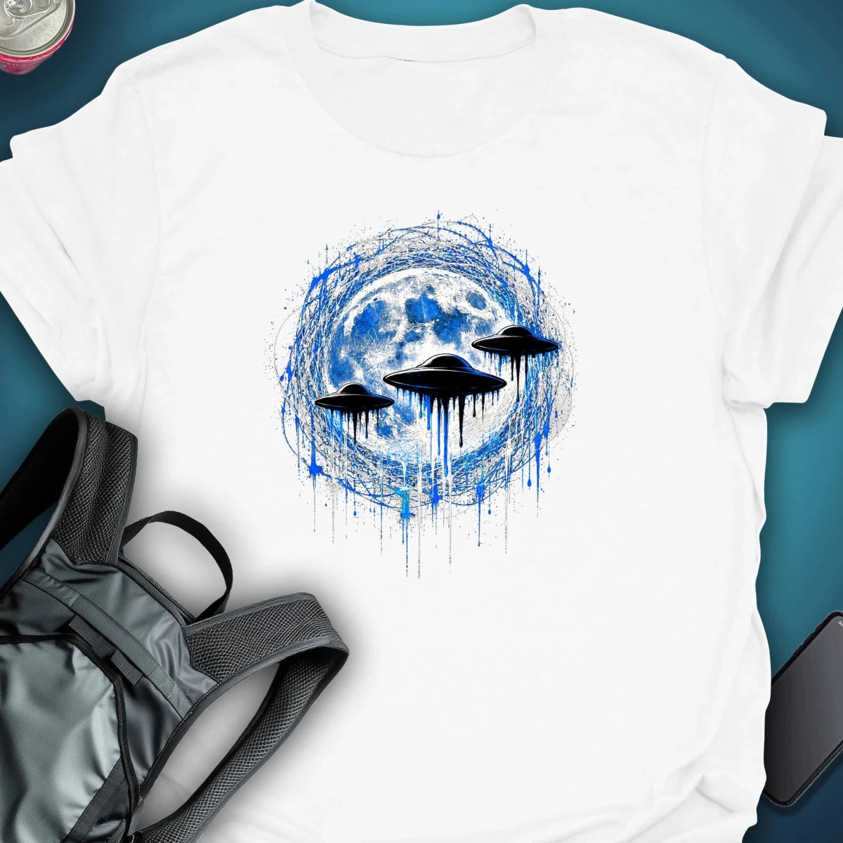 Moon Patrol Graphic T-shirt graphic T-shirt – Festival clothing by Triptees