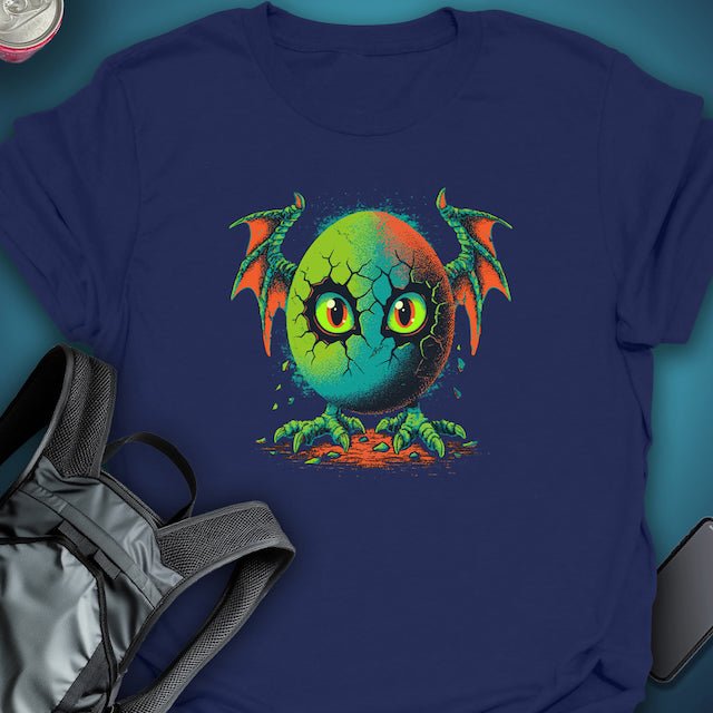 Neon Hatchling graphic T-shirt – Festival clothing by Triptees