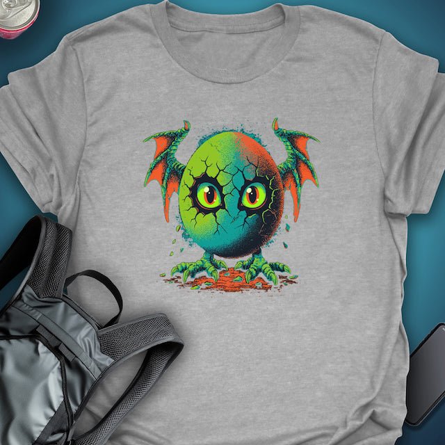 Neon Hatchling graphic T-shirt – Festival clothing by Triptees