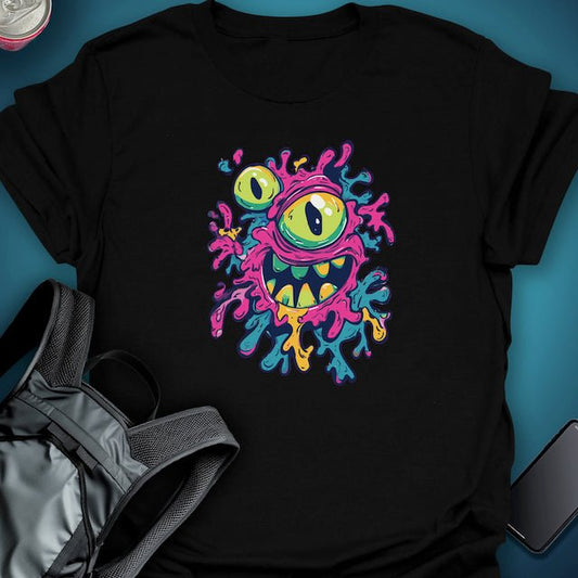 Neon Nibbler graphic T-shirt – Festival clothing by Triptees