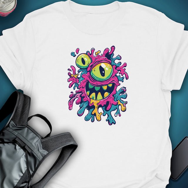 Neon Nibbler graphic T-shirt – Festival clothing by Triptees