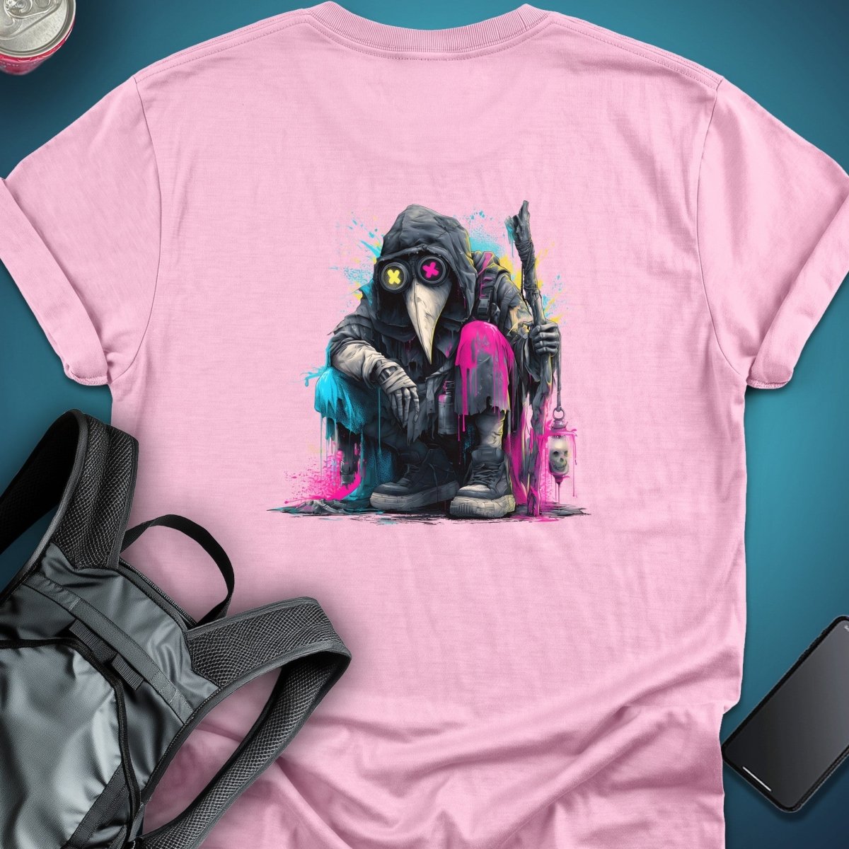 Neon Plague Graphic T-Shirt graphic T-shirt – Festival clothing by Triptees