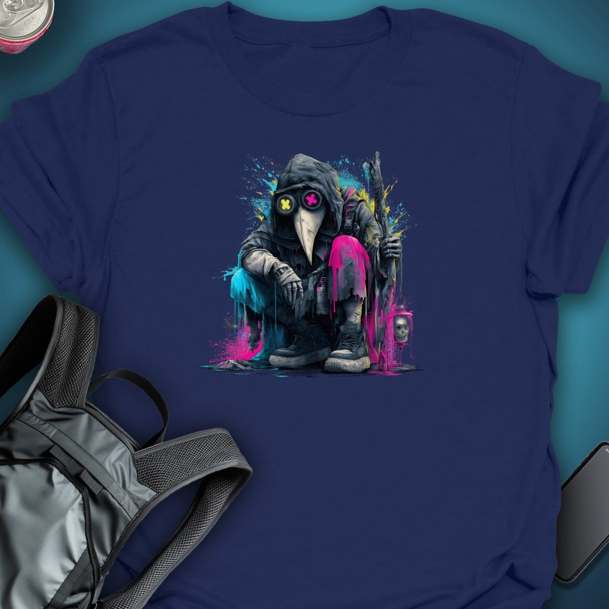 Neon Plague Graphic T-Shirt graphic T-shirt – Festival clothing by Triptees