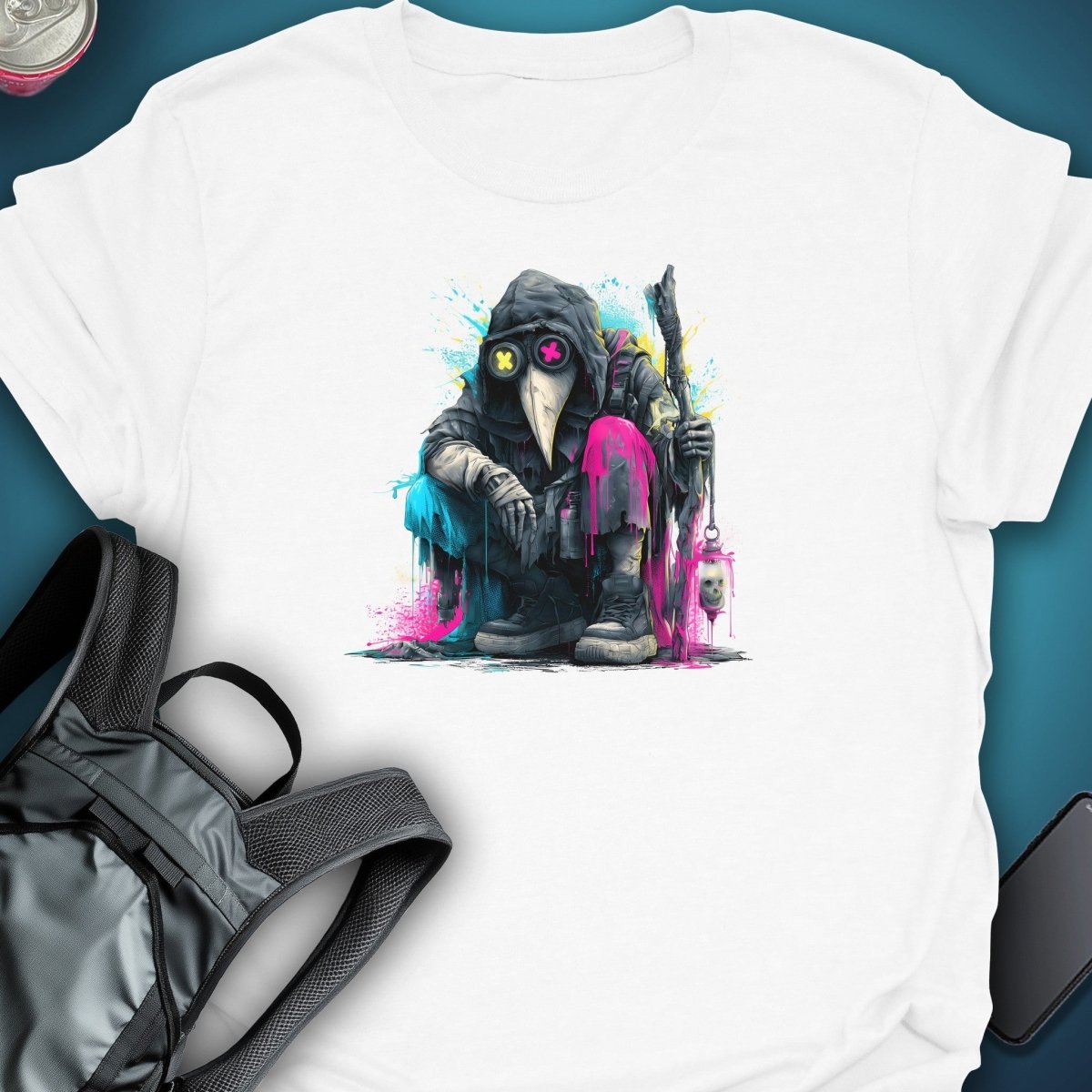 Neon Plague Graphic T-Shirt graphic T-shirt – Festival clothing by Triptees