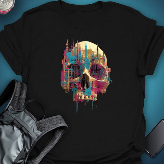 Neon Reliquary graphic T-shirt – Festival clothing by Triptees