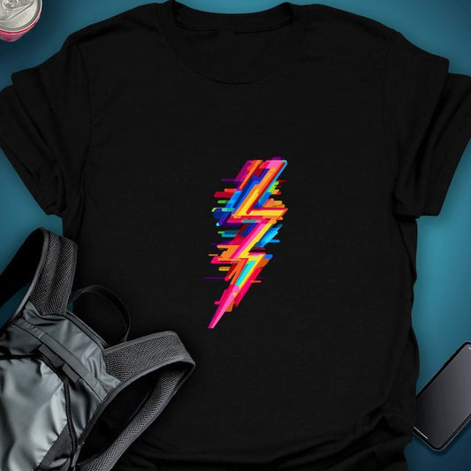Neon Strike graphic T-shirt – Festival clothing by Triptees
