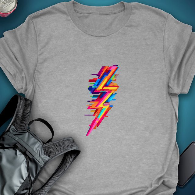Neon Strike graphic T-shirt – Festival clothing by Triptees