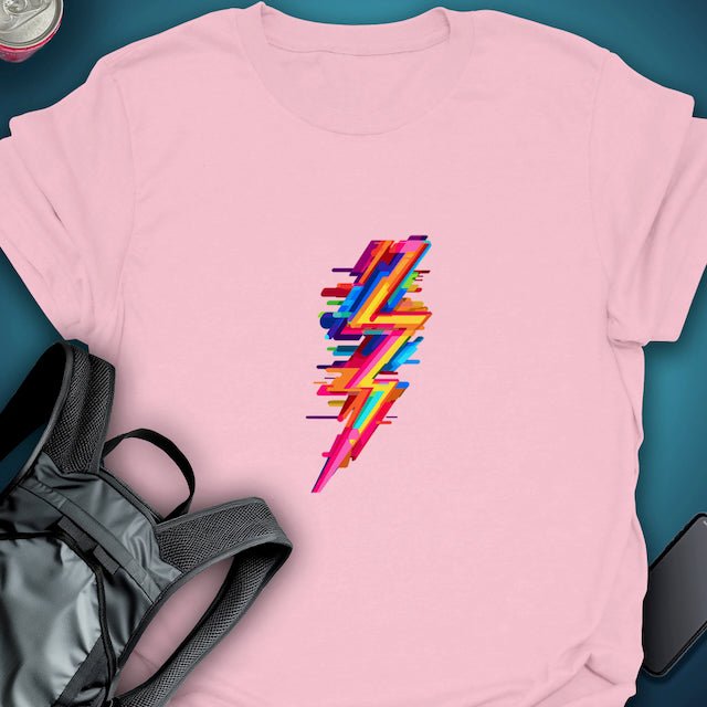 Neon Strike graphic T-shirt – Festival clothing by Triptees