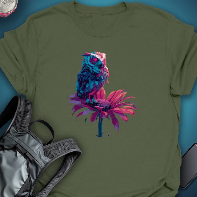 Night Bloom graphic T-shirt – Festival clothing by Triptees