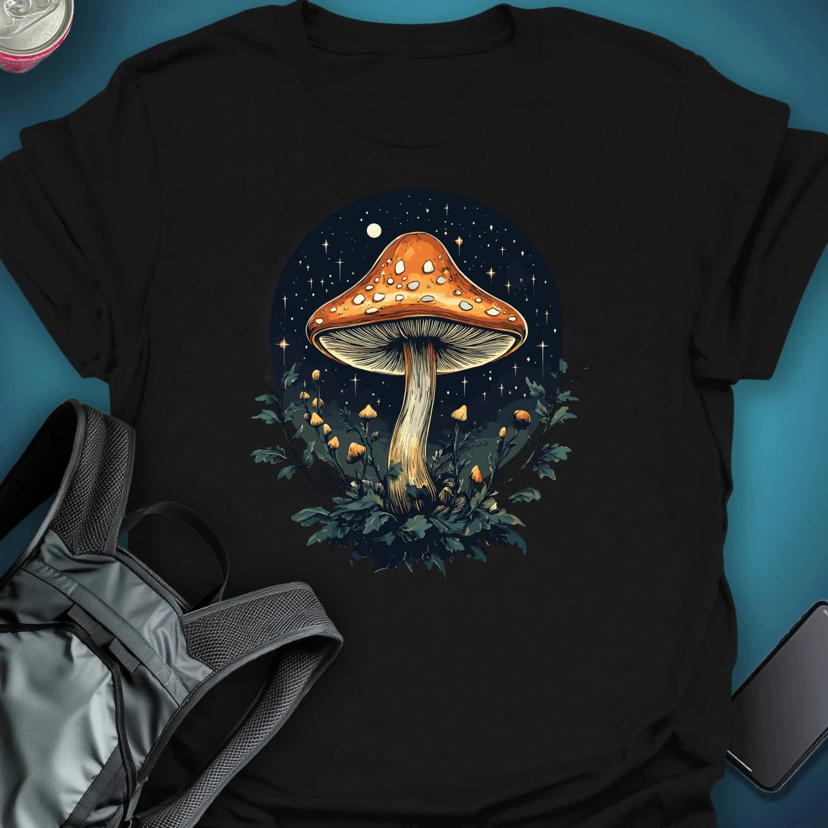 Nightcap graphic T-shirt – Festival clothing by Triptees