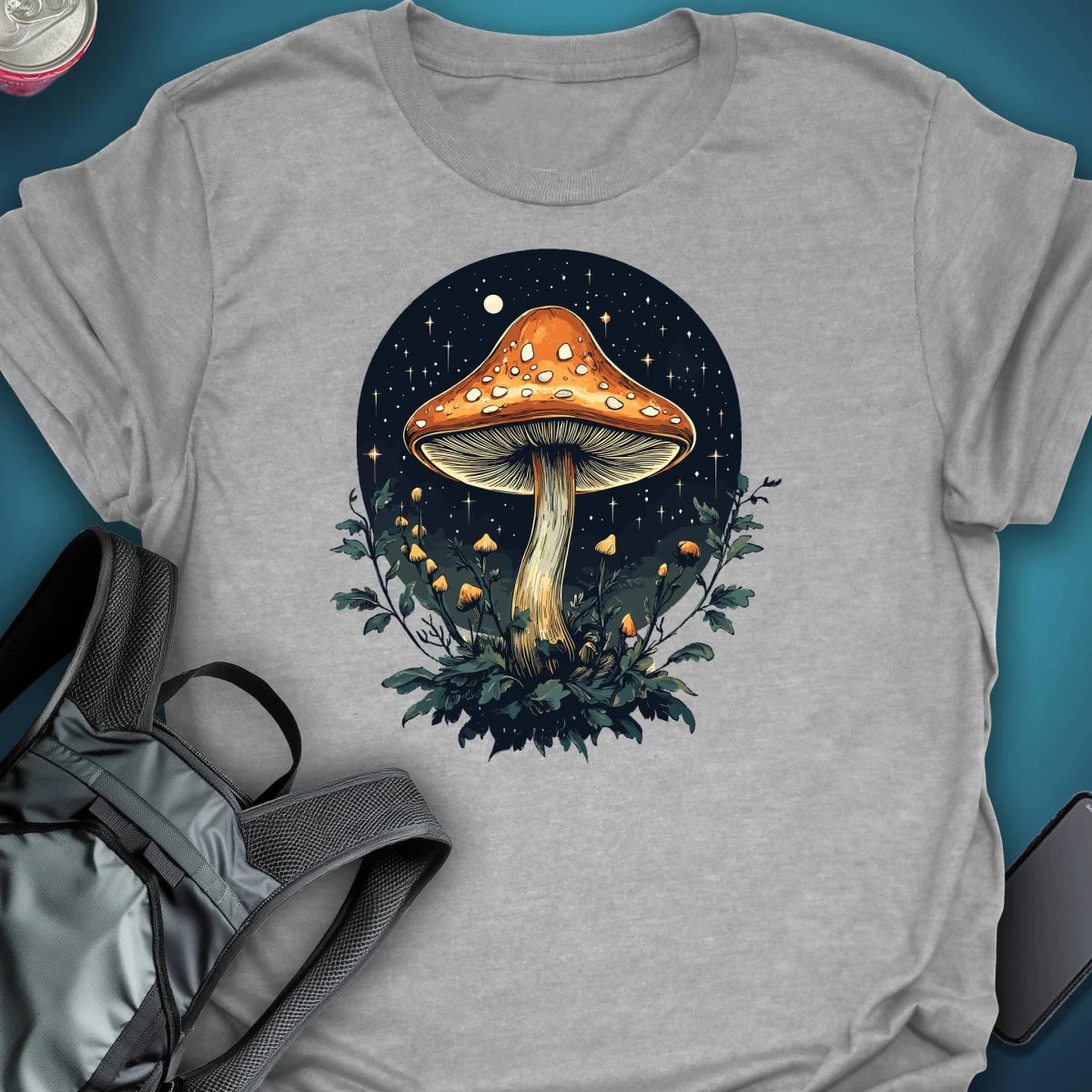 Nightcap graphic T-shirt – Festival clothing by Triptees