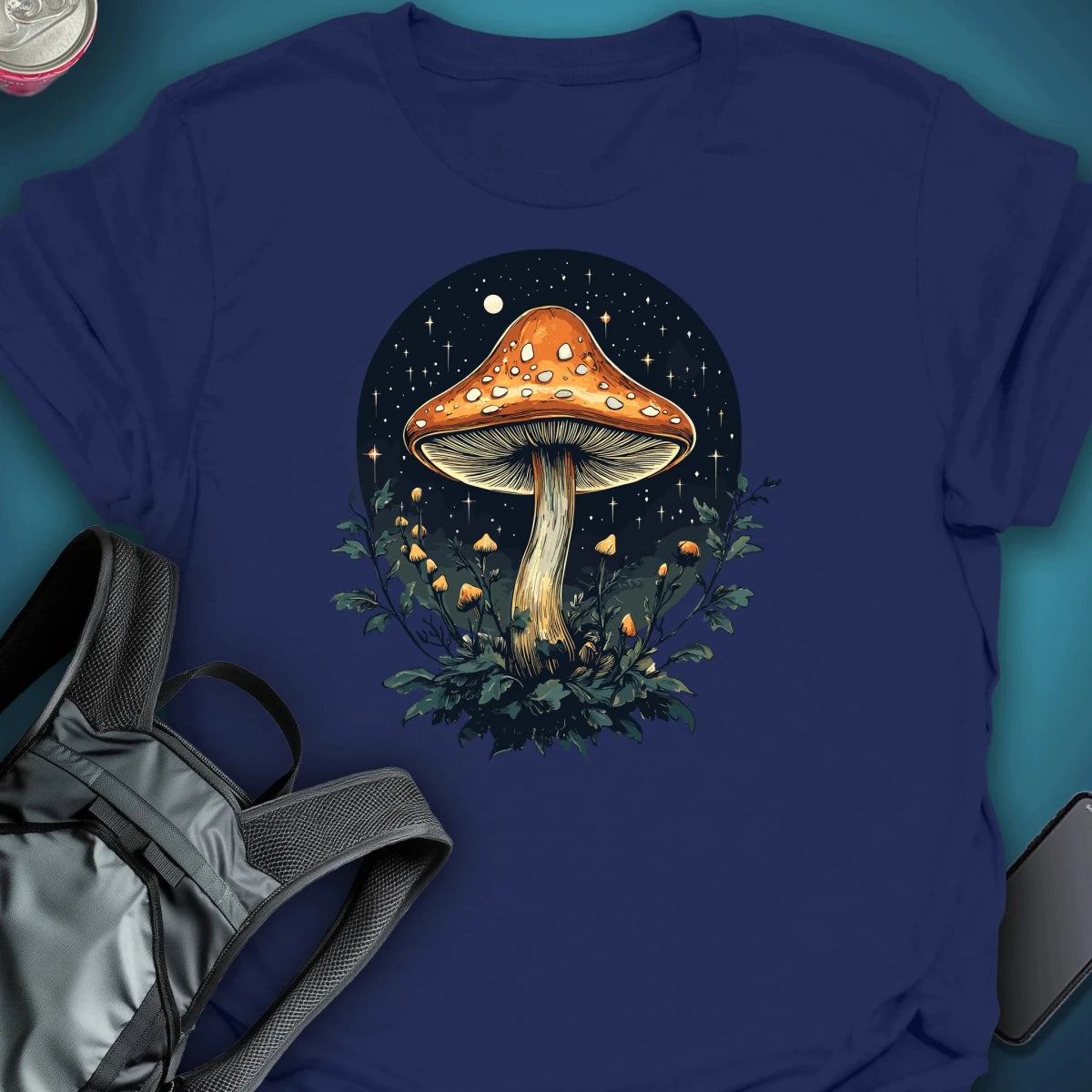 Nightcap graphic T-shirt – Festival clothing by Triptees