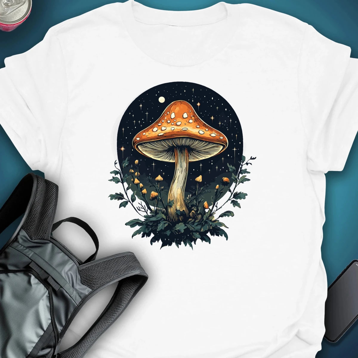 Nightcap graphic T-shirt – Festival clothing by Triptees