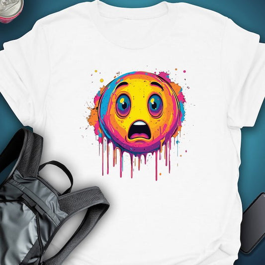 Panic Drip graphic T-shirt – Festival clothing by Triptees
