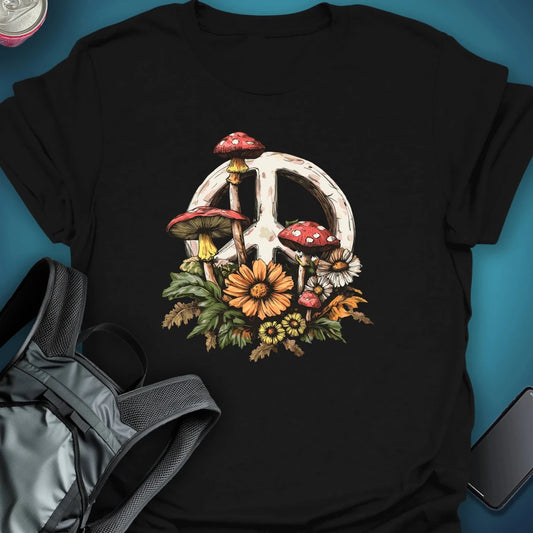Peace Spores graphic T-shirt – Festival clothing by Triptees