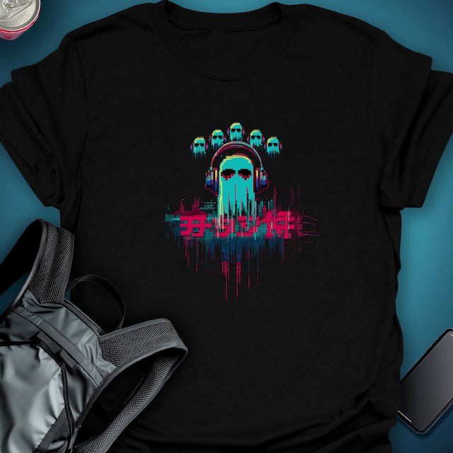 Phantom Frequency graphic T-shirt – Festival clothing by Triptees