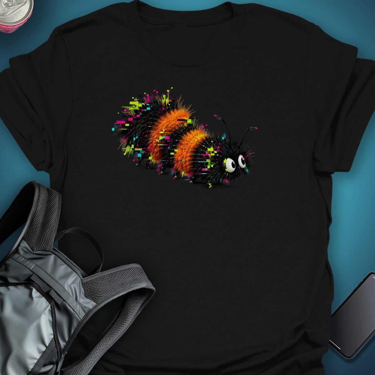 Pixel Beast Graphic T-Shirt graphic T-shirt – Festival clothing by Triptees