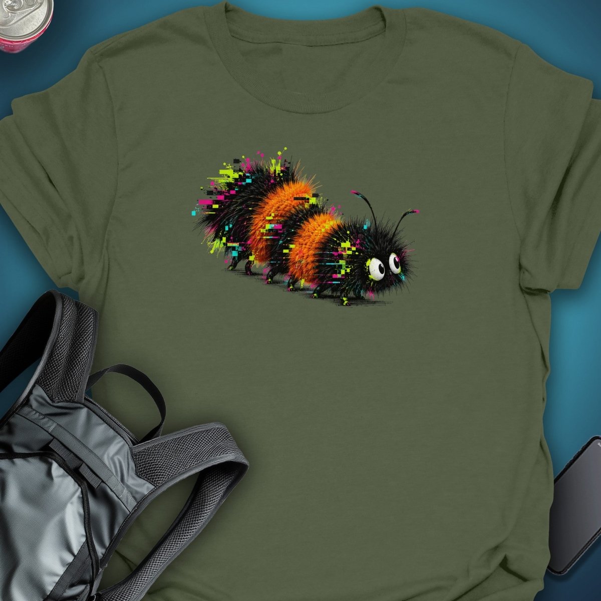 Pixel Beast Graphic T-Shirt graphic T-shirt – Festival clothing by Triptees
