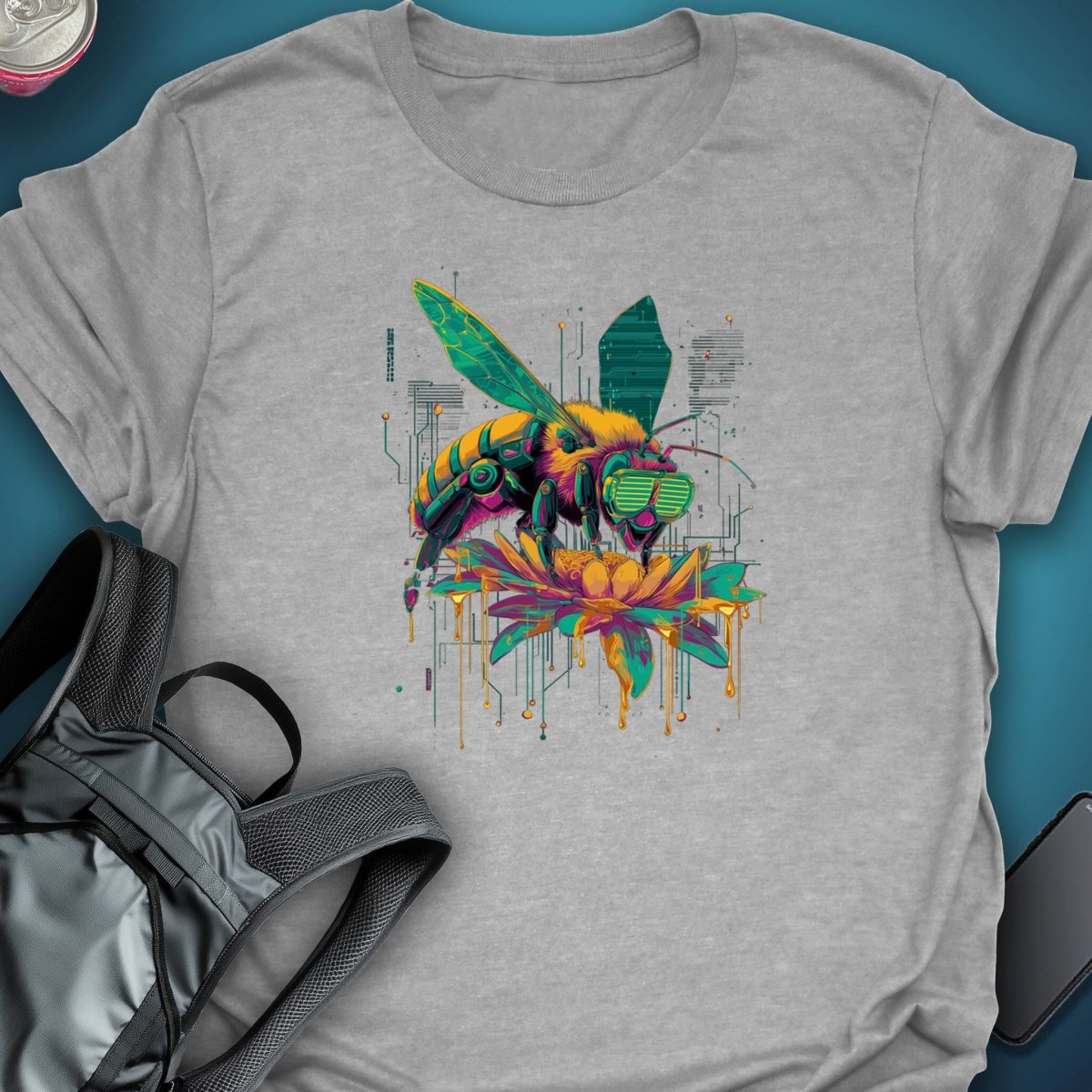 Pollinate.exe graphic T-shirt – Festival clothing by Triptees