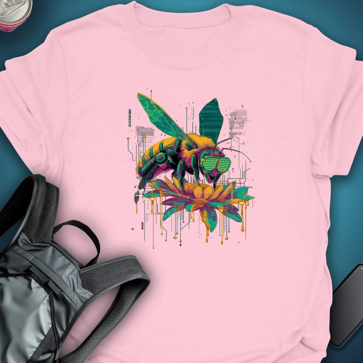 Pollinate.exe graphic T-shirt – Festival clothing by Triptees
